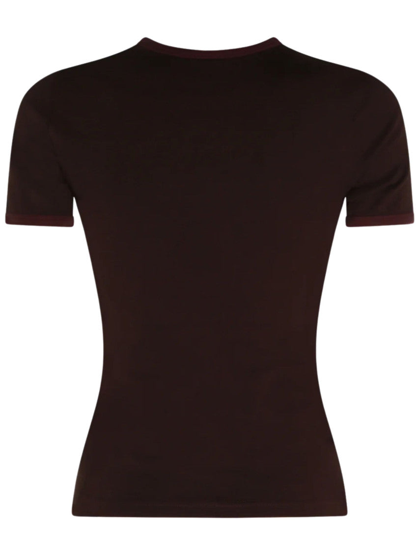 Maroon Crew Neck T-Shirt 2
