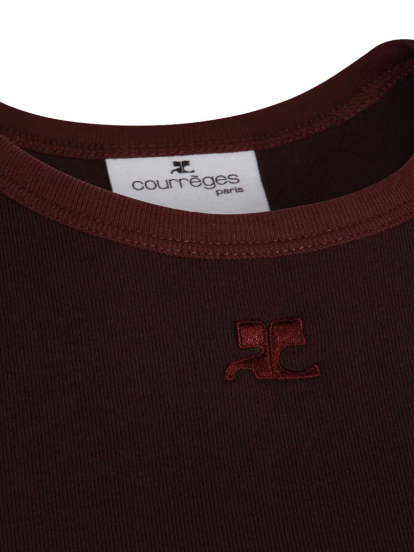 Maroon Crew Neck T-Shirt 3