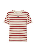 Red Stripes Crew Neck T-Shirt 1