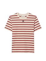 Red Stripes Crew Neck T-Shirt 1