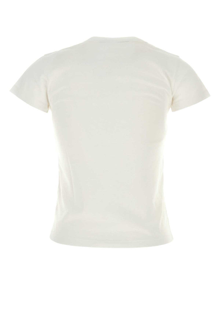 White Graphic Crew Neck T-Shirt 2