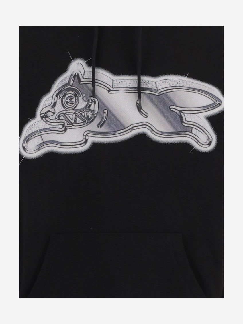 Black Graphic Logo Hoodie 3