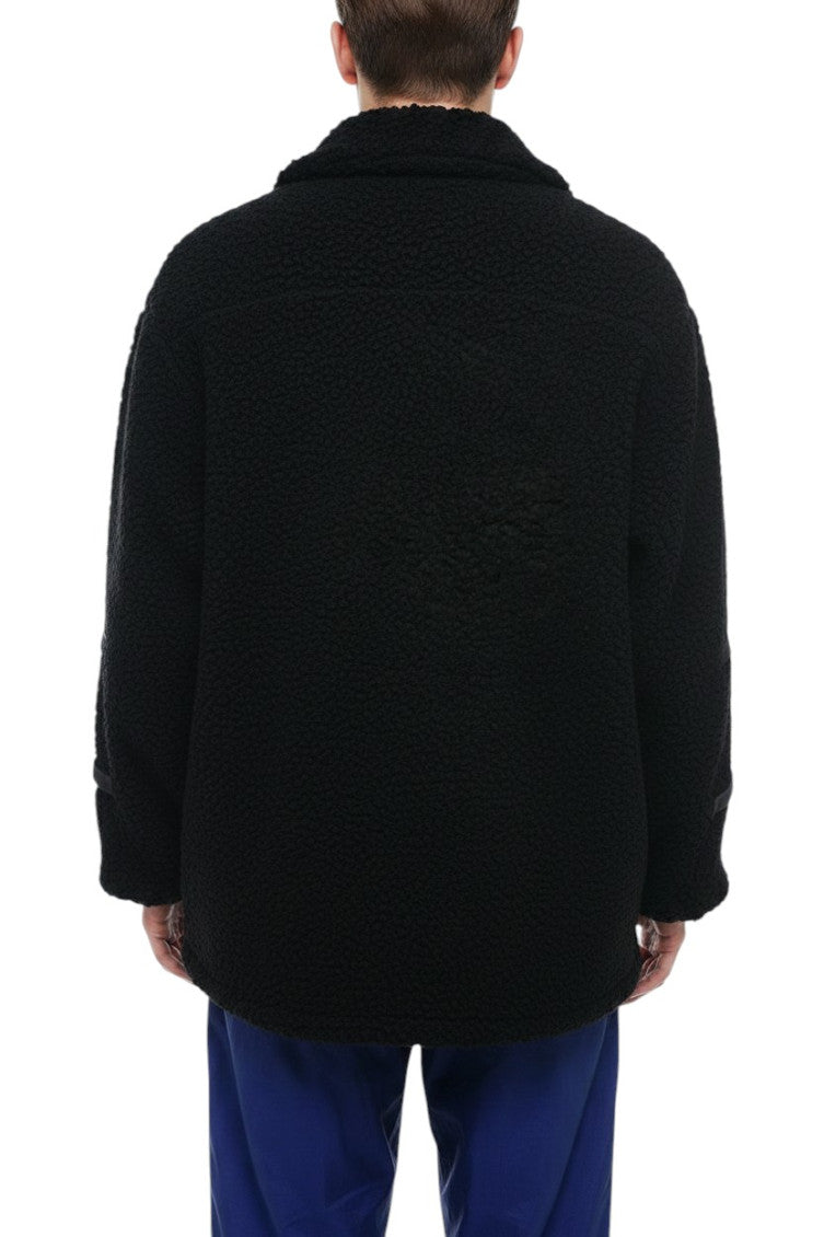 Black Fleece Textured Jacket 2