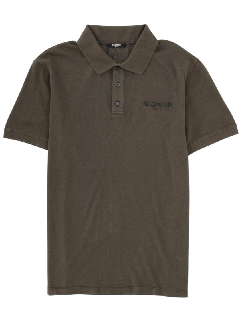 Green Shirt Collar Polo 1
