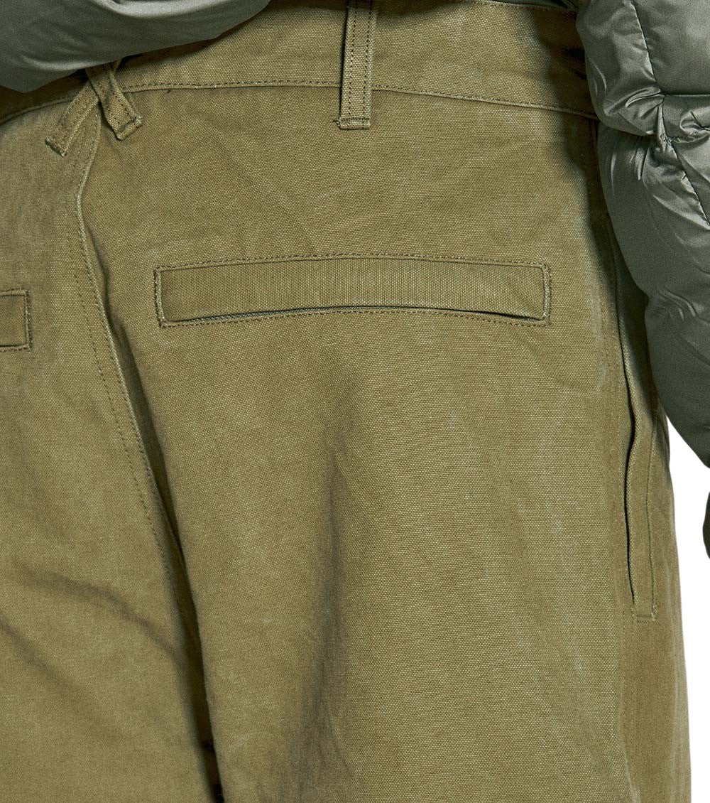 Green Relaxed Cargo Pants 3