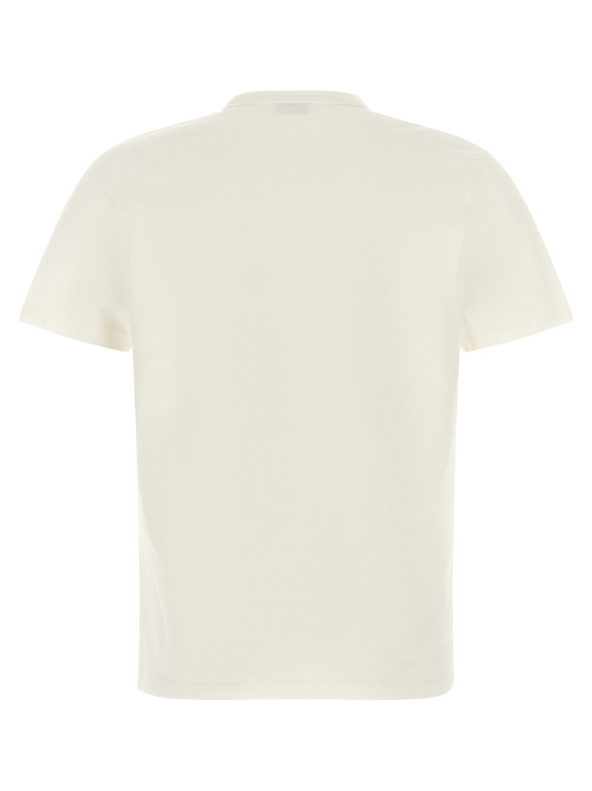 White Crew Neck T-Shirt 2