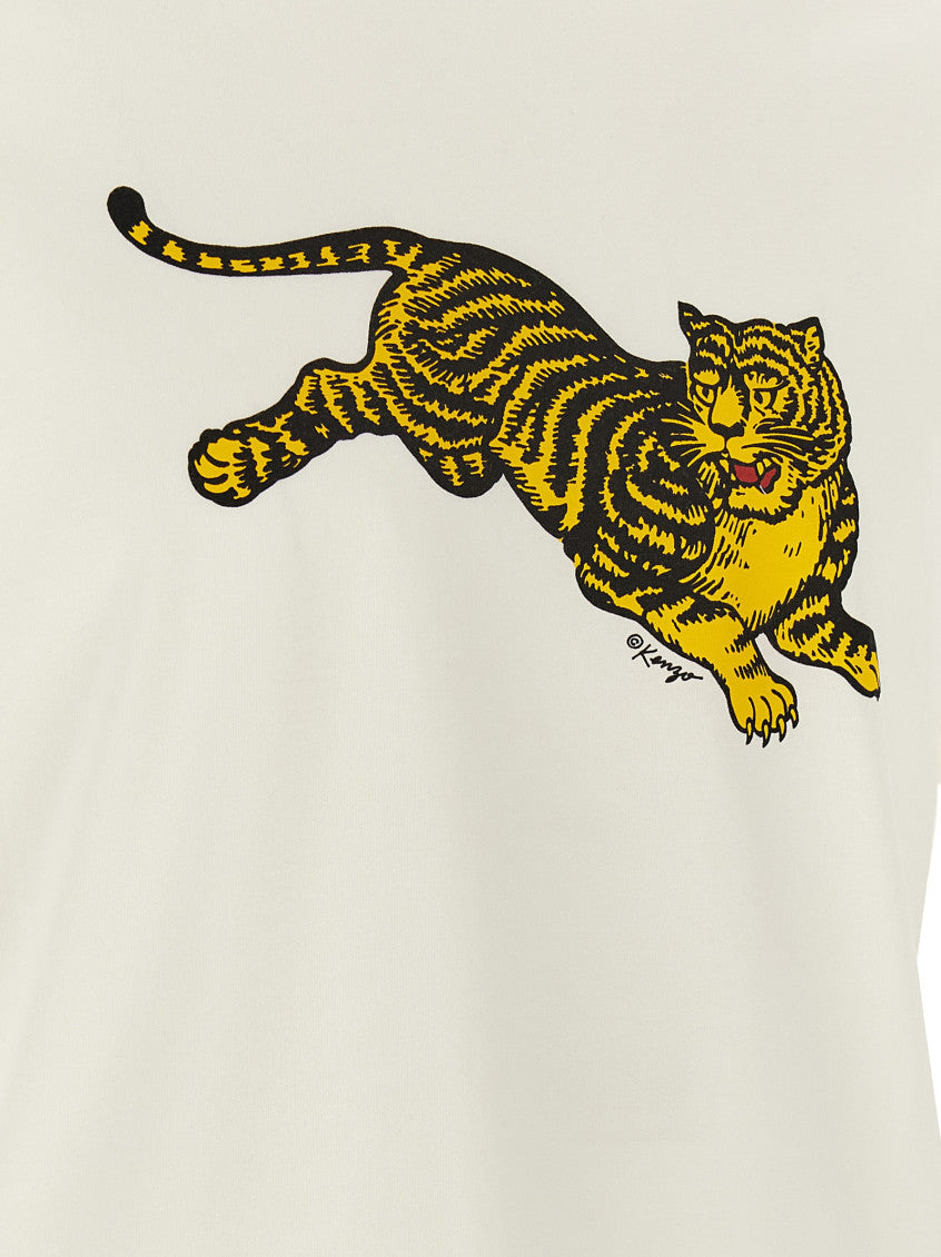 White Crew Neck T-Shirt 4