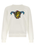 White Crew Neck Sweatshirt 1