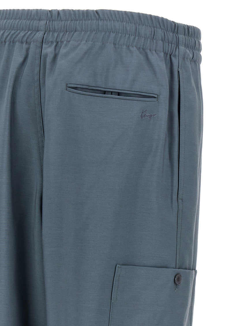 Slate Grey Cargo Joggers 4