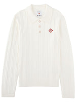 White Full Sleeves Polo 1