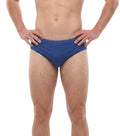 Blue Solid Swim Shorts 1