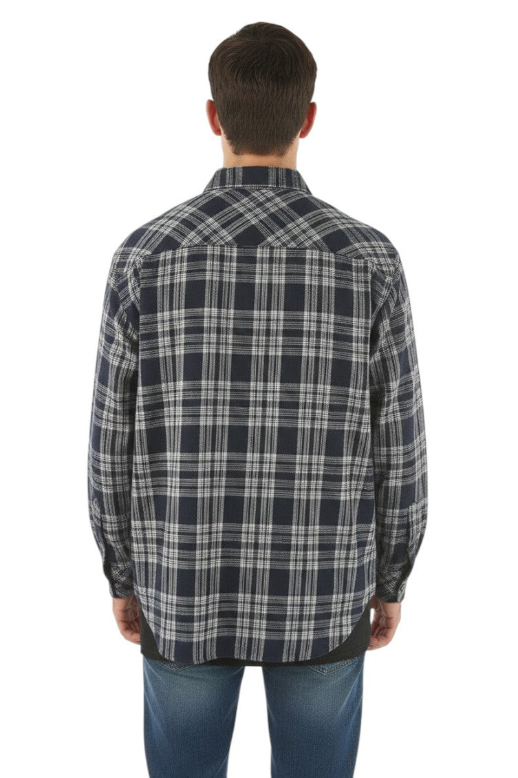 Blue Regular Check Shirt 2