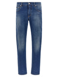 Blue Mid Rise Jeans 1