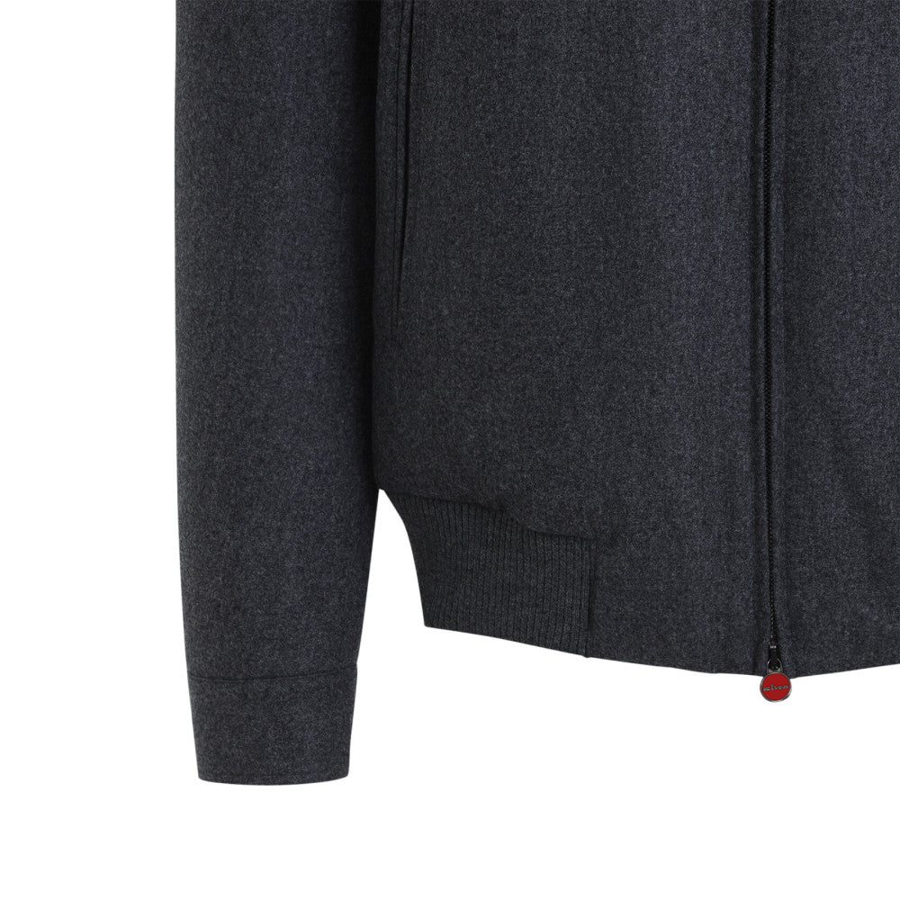 Dark Grey Zip Up Jacket 3