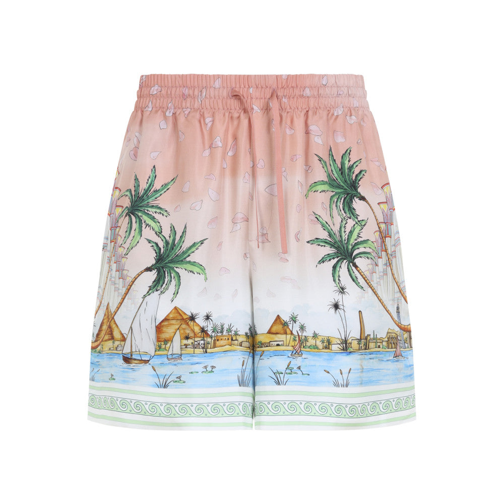 Multicolor Printed Shorts 1