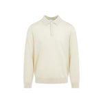 Light Beige Polo Sweater 1