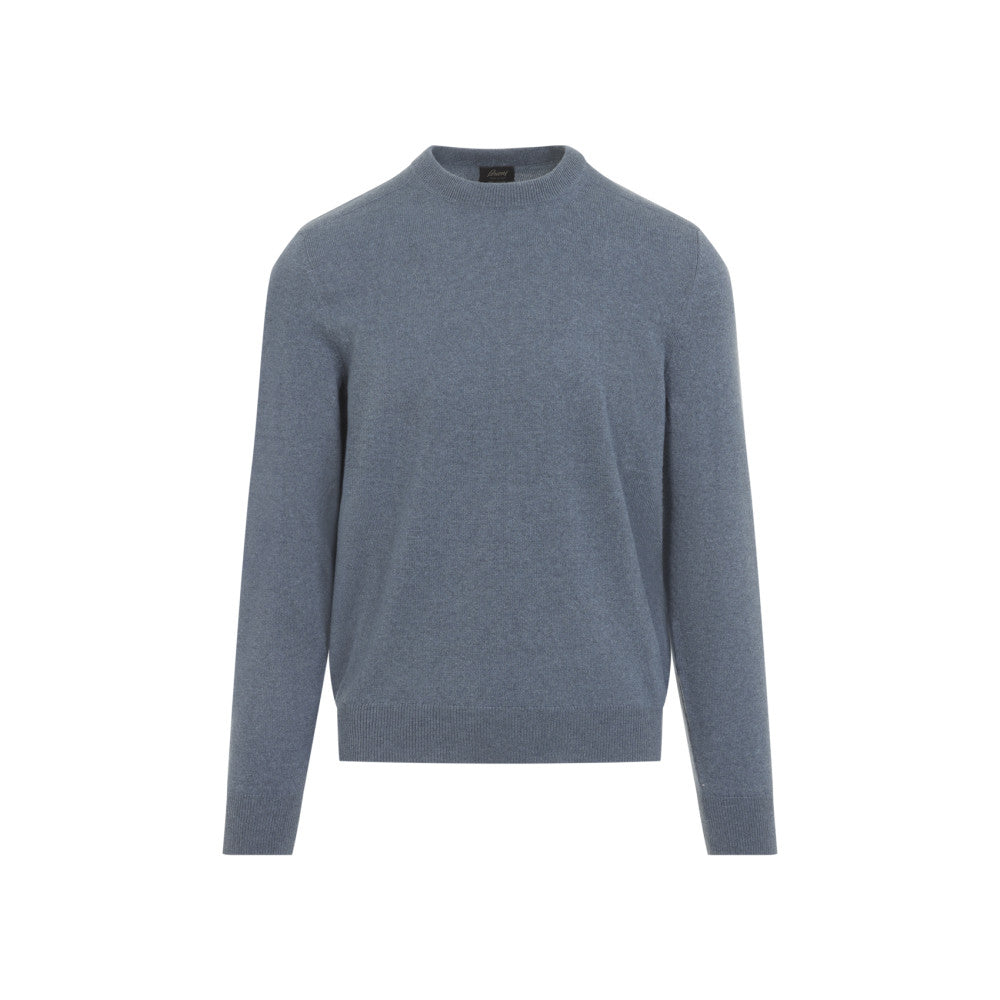 Blue Crew Neck Sweater 1