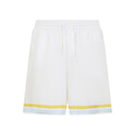 White Regular Stripes Shorts 1