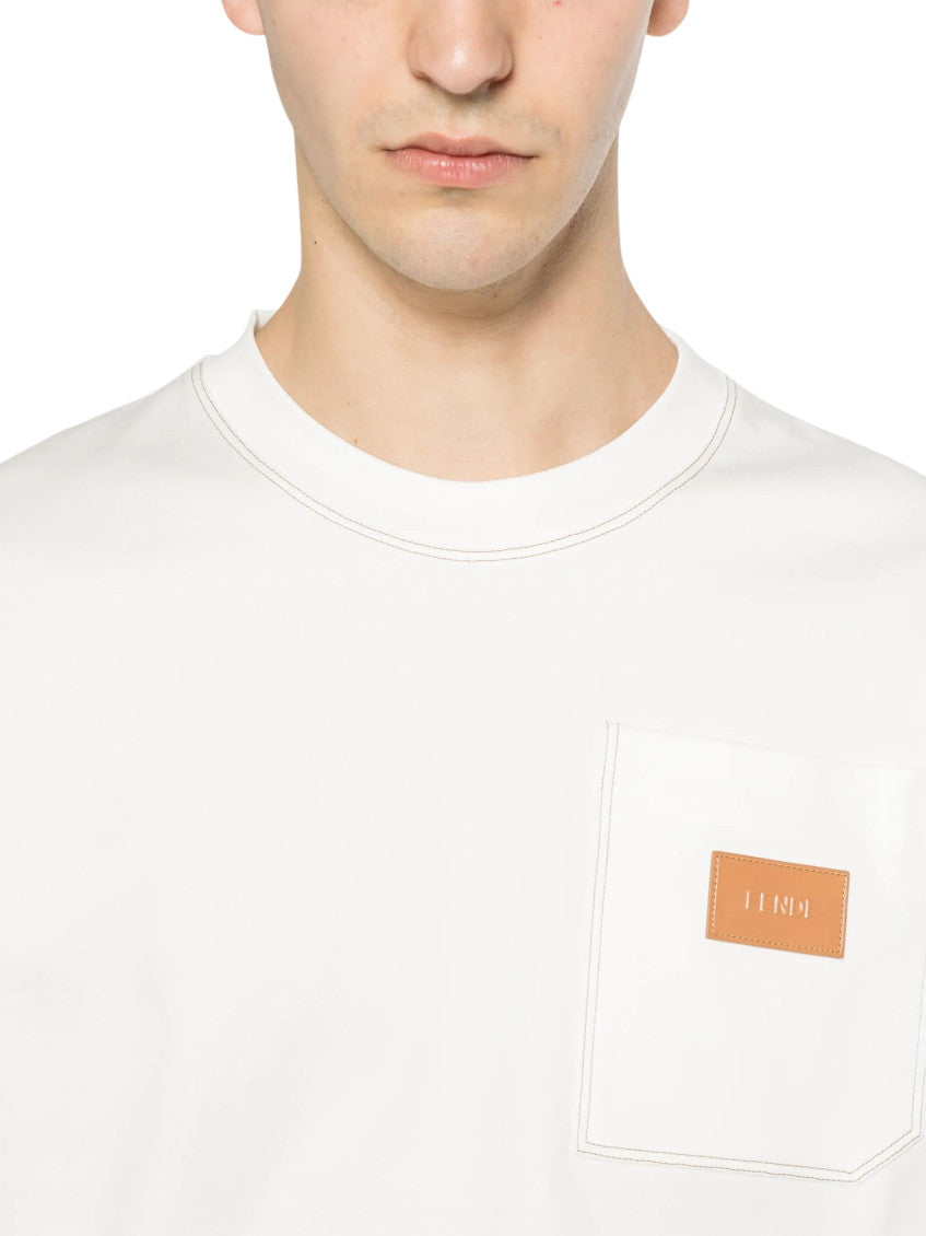 White Regular Logo T-Shirt 3
