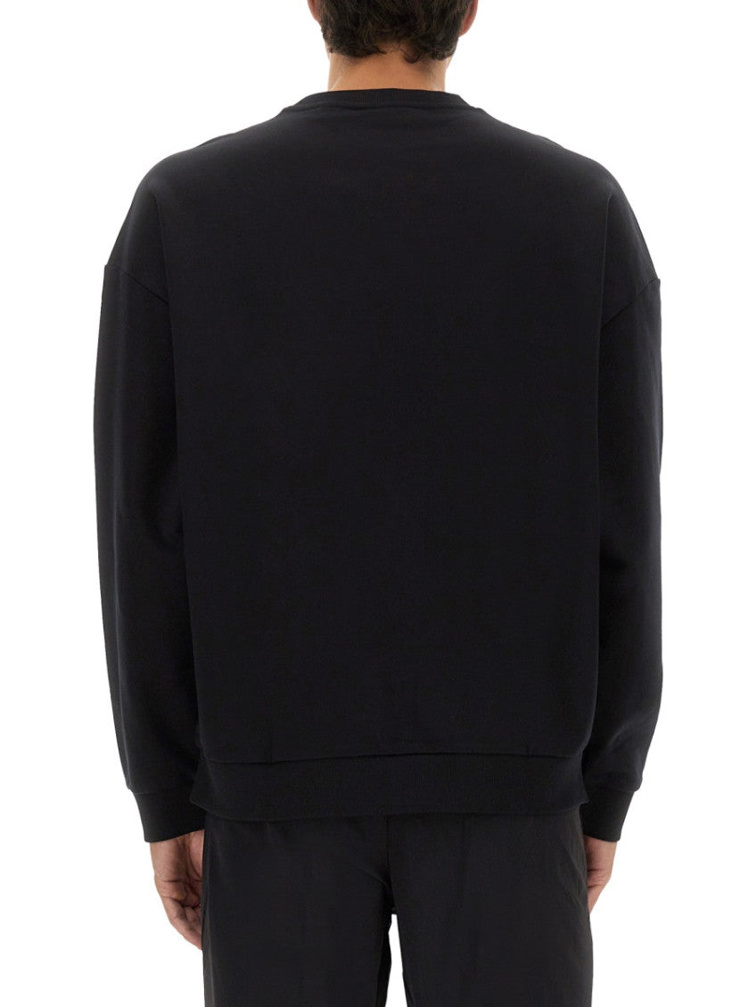 Black Crew Neck Sweatshirt 3