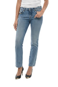 Sky Blue Slim Mid Rise Jeans 1