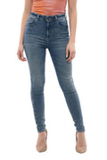 Blue Skinny High Rise Jeans 1