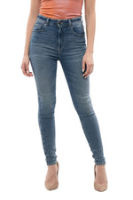 Blue Skinny High Rise Jeans 1