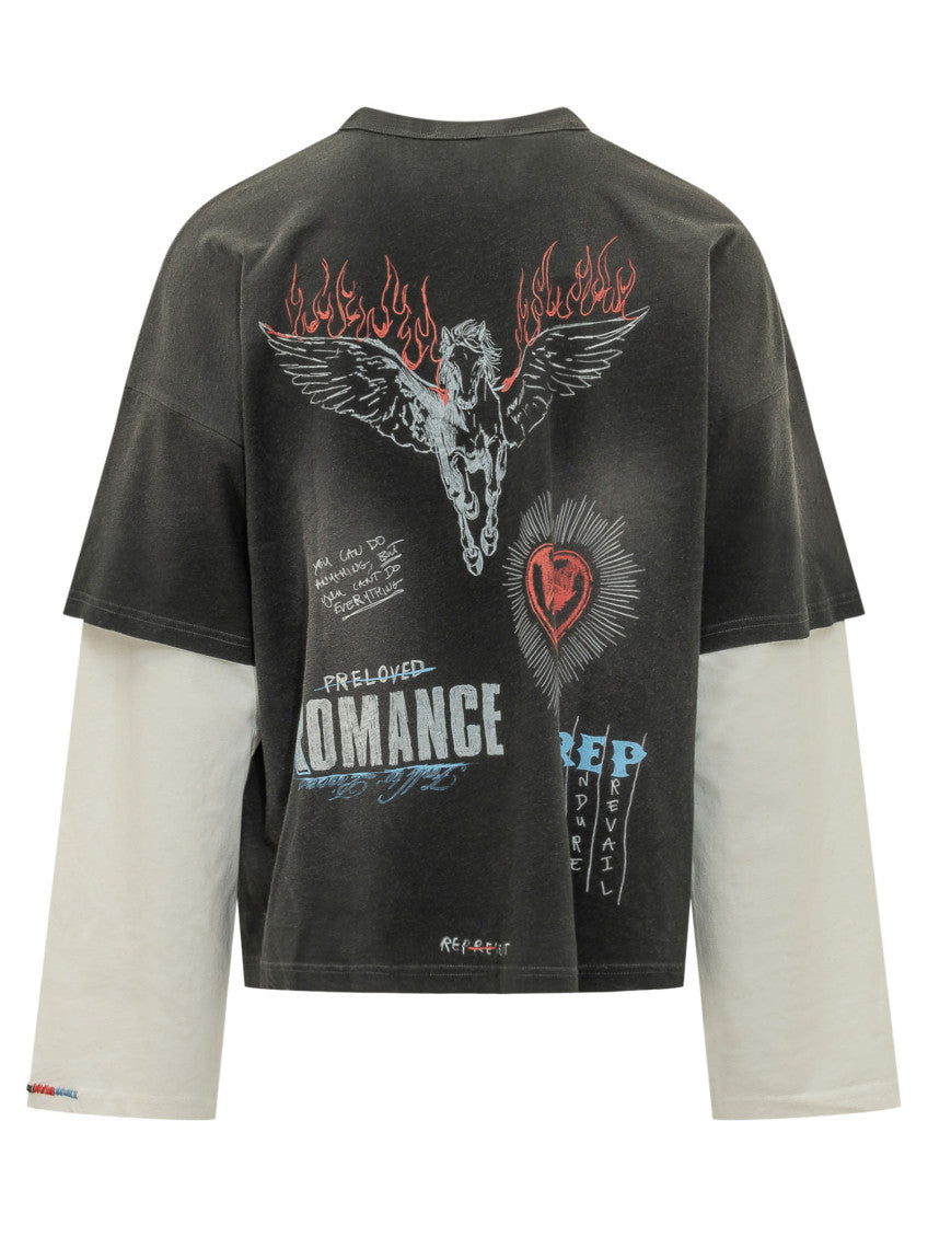 Black Crew Neck T-Shirt 2