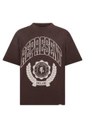 Brown Crew Neck T-Shirt 1