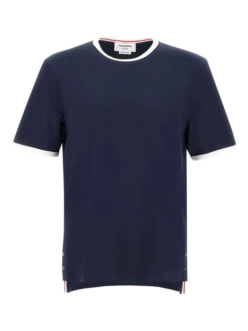 Navy Blue Crew Neck T-Shirt 1