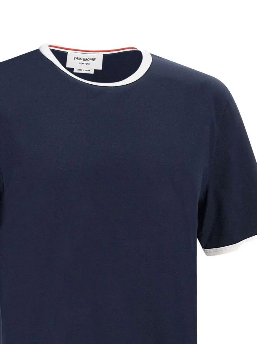 Navy Blue Crew Neck T-Shirt 3