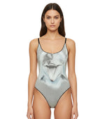 Silver Graphic Swimwear 1