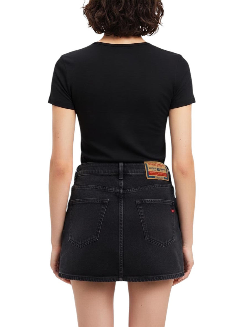 Black Pleated Mini Skirt 2