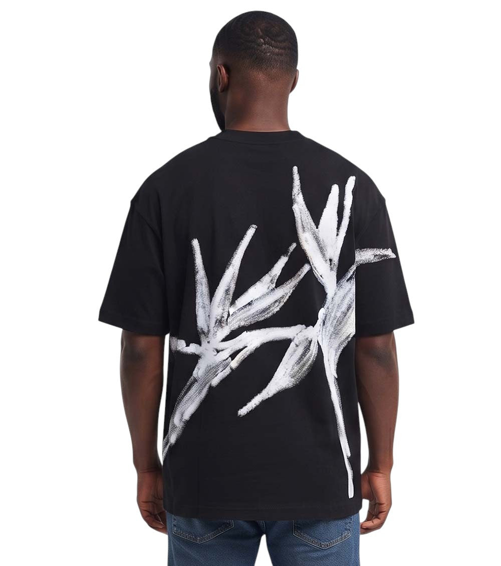 Black Oversized Logo T-Shirt 2