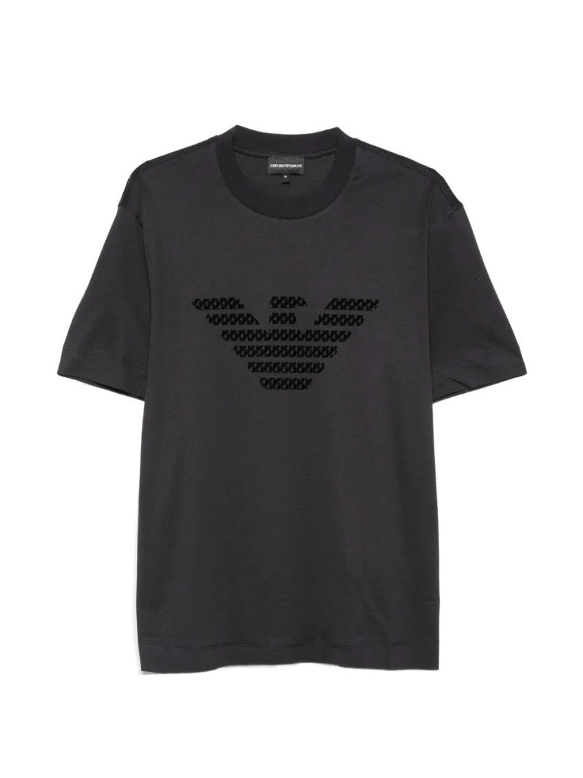 Navy Blue Crew Neck T-Shirt 1