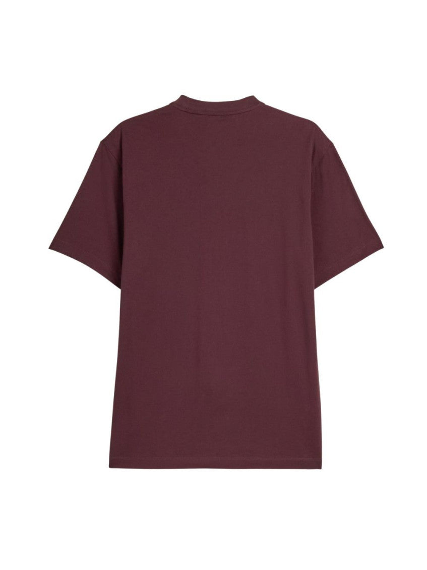 Red Crew Neck Logo T-Shirt 2