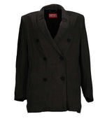 Dark Brown Shawl Lapel Blazer 1