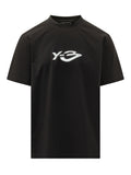 Black Logo Crew Neck T-Shirt 1