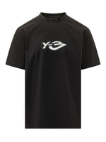 Black Logo Crew Neck T-Shirt 1