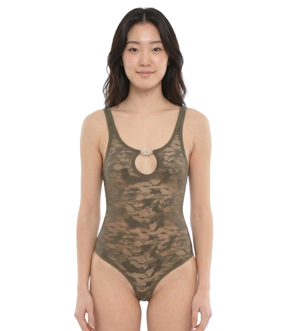 Green Abstract Swimwear 1