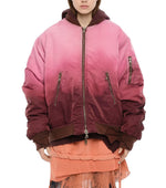 Purple Ombre Hood Jacket 1