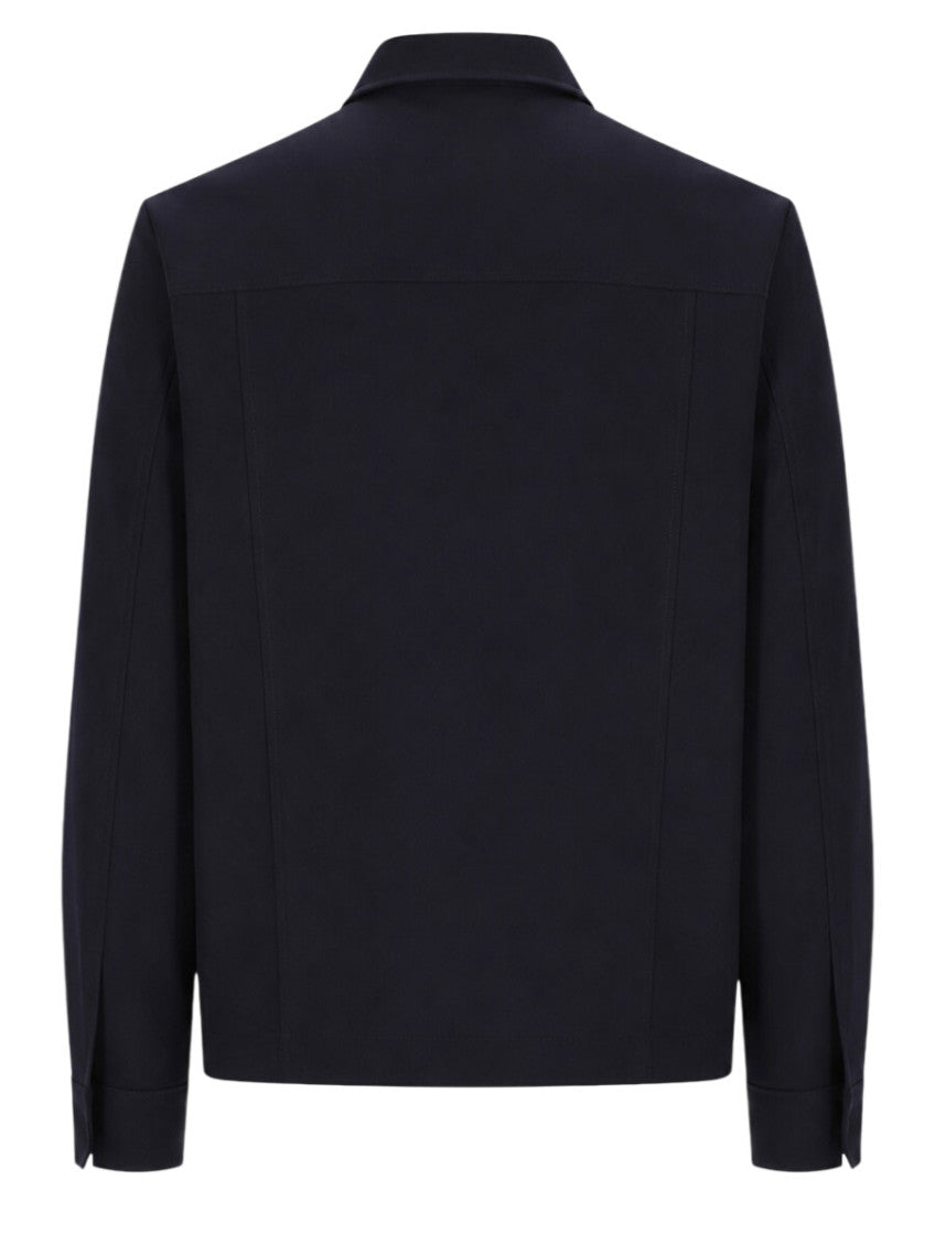 Navy Blue Zip-Up Jacket 2