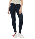 Navy Blue Skinny Mid Rise Jeans 1