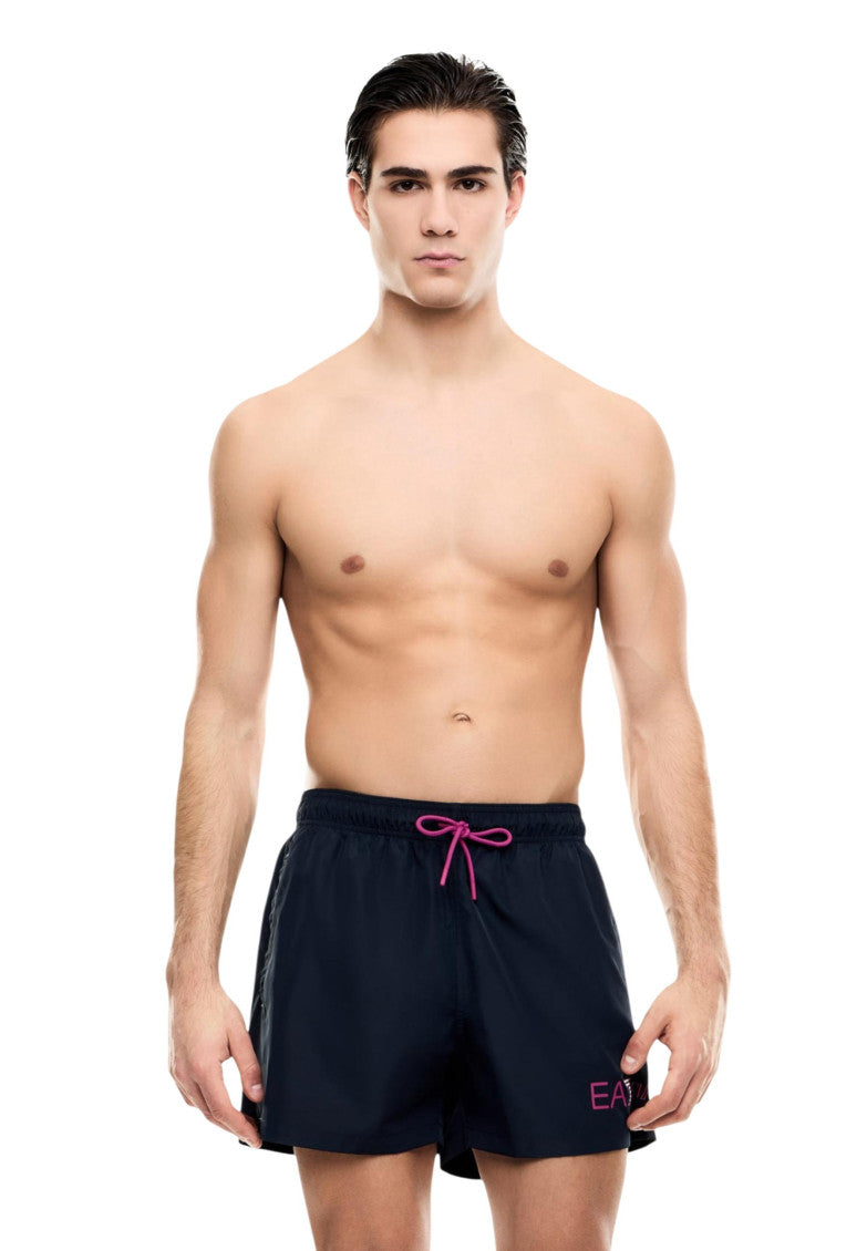 Blue Regular Swim Shorts 2