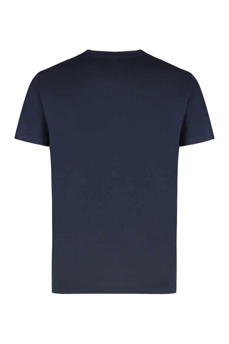 Blue Logo Crew Neck T-Shirt 2