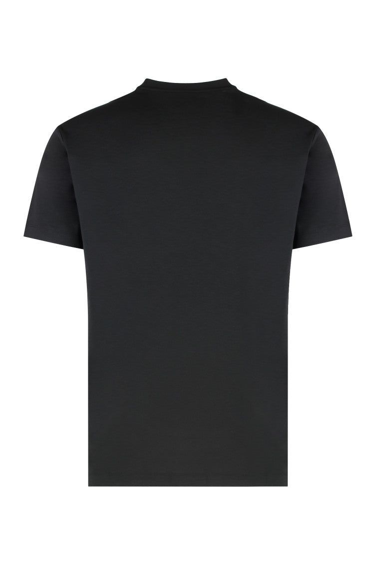 Black Logo Crew Neck T-Shirt 2