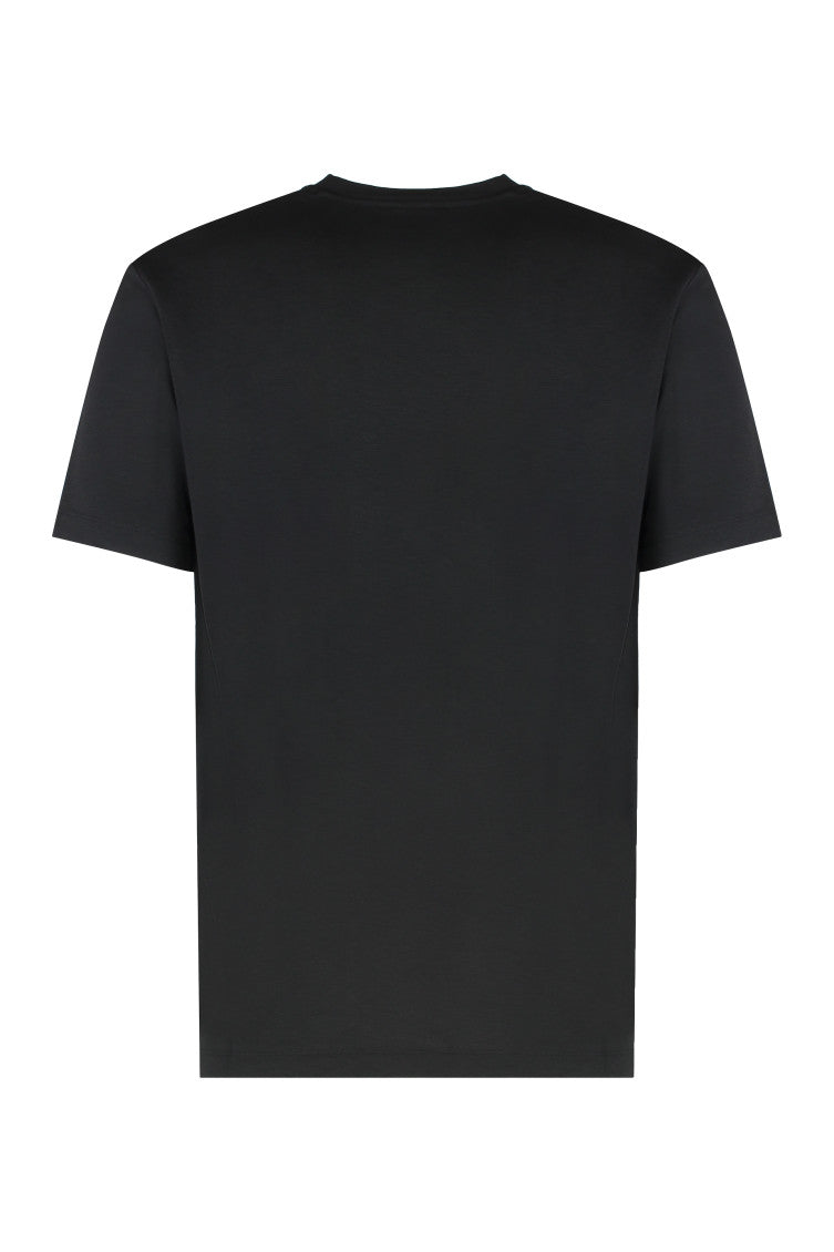 Black Logo Crew Neck T-Shirt 2