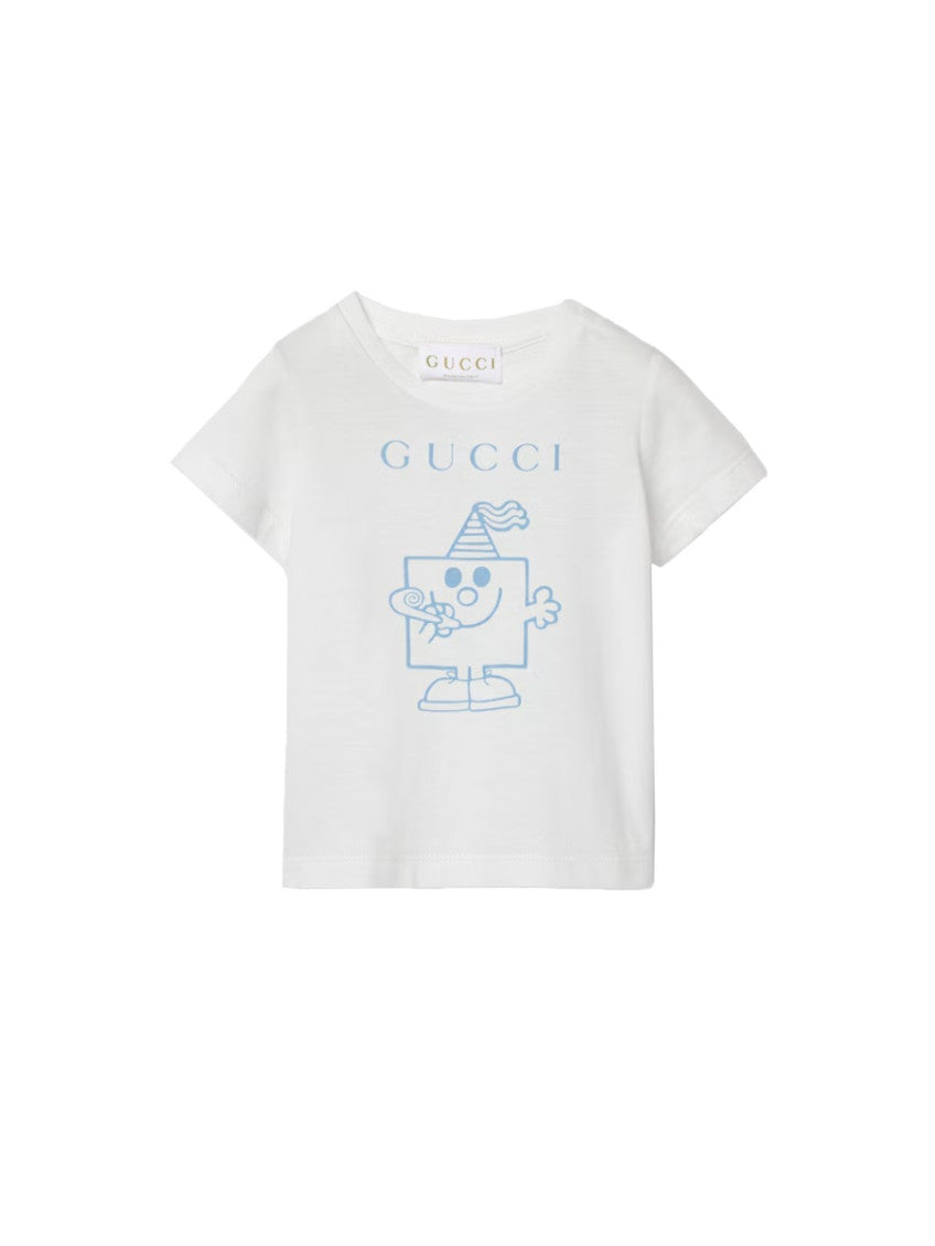 Babies White Graphic T-Shirt 1