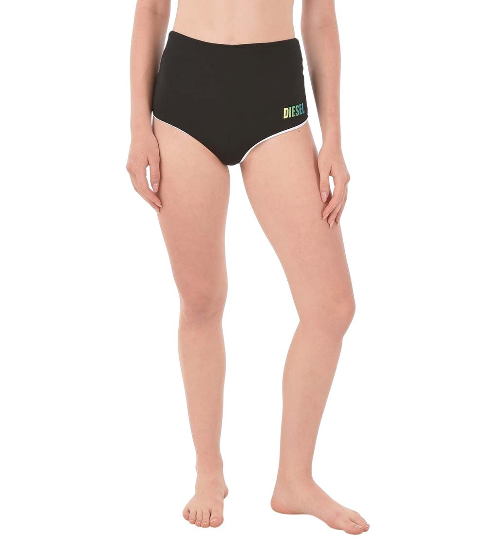 Black Logo Bikini Bottom Swimwear 1