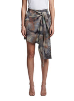 Multicolor Printed Mini Skirt 1